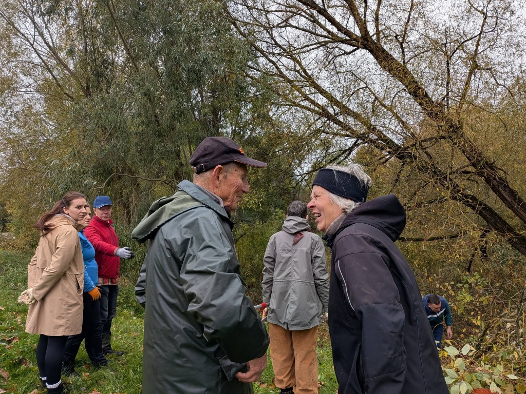Dendrologai talkininkauja Adolfo Kišono kurtame Degaičių parke