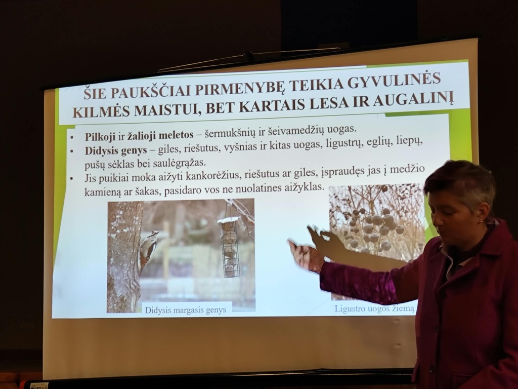 Seminaras "Kas po kojomis žaliuoja" Traupyje